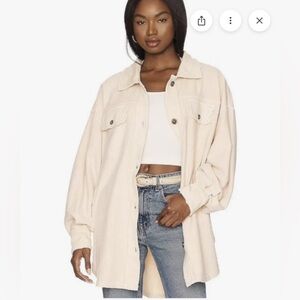 Free People Ruby Jacket in Sweetheart Sunrise